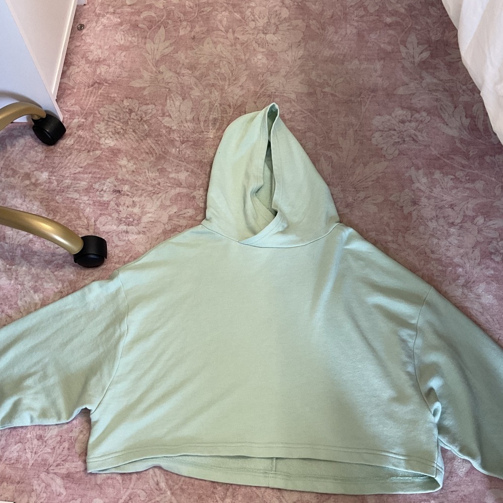 Fabletics Light Green Hoodie